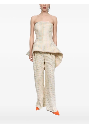 Rosie Assoulin Tilt-A-Whirl silk top - Neutrals
