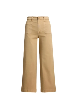 Lauren Ralph Lauren stretch-chino wide-leg trousers - Neutrals