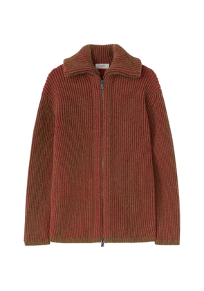 RETORI ribbed-knit cardigan - Red