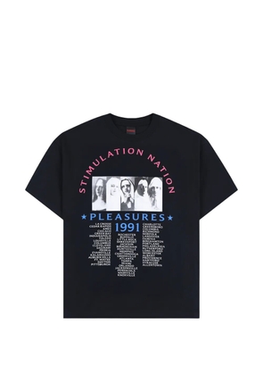 Pleasures Stimulation graphic-print T-shirt - Black