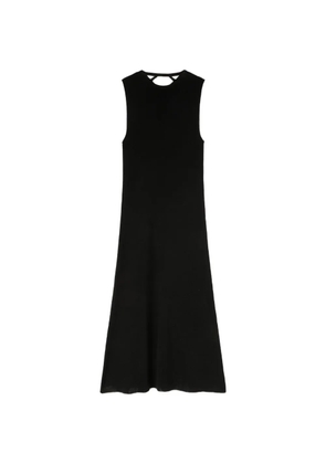 RETORI crochet-detail knitted midi dress - Black