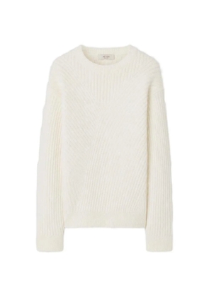 RETORI ribbed-knit sweater - White