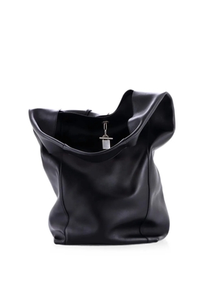 Saint Laurent Pre-Owned Tanger Leather tote bag - Black