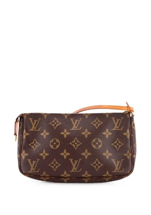Louis Vuitton Pre-Owned Pochette Accessoires Monogram Canvas clutch bag - Brown