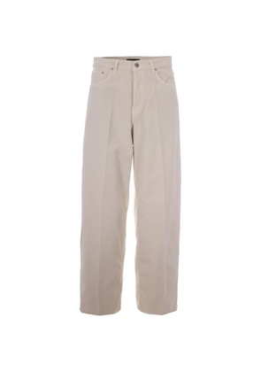 Haikure Bethany corduroy jeans - White