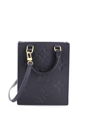 Louis Vuitton Pre-Owned Petit Sac Plat Bag Monogram Empreinte Giant crossbody bag - Black