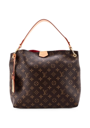 Louis Vuitton Pre-Owned Graceful Handbag Monogram Canvas PM hobo bag - Brown