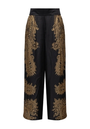 AllSaints Leanne paisley trousers - Black