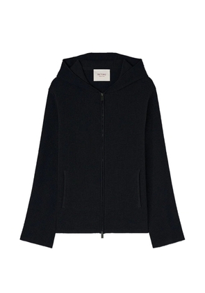 RETORI knitted zip-up hoodie - Blue