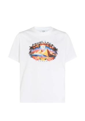 Casablanca Tourism Classic T-shirt - White