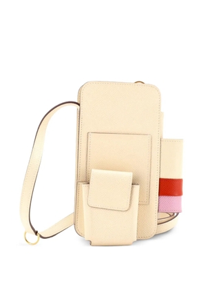 Hermès Pre-Owned Hermesway Phone Case Crossbody Bag Epsom clutch bag - Neutrals