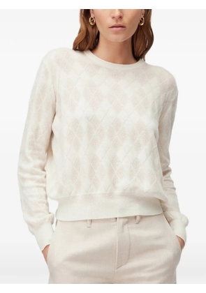 RETORI jacquard-pattern cashmere sweater - Neutrals