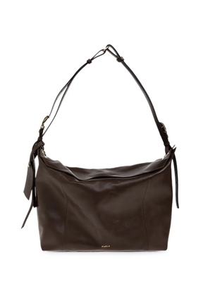 Furla Ginevra leather shoulder bag - Brown