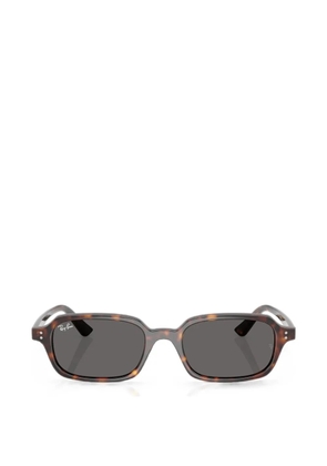 Ray-Ban Zuri rectangle-frame sunglasses - Brown