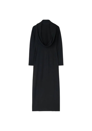 RETORI open-back front-slit maxi dress - Black