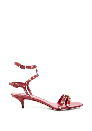 Valentino Garavani Rockstud cage sandals - Red