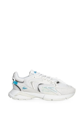 Lacoste panelled mesh-insert sneakers - White
