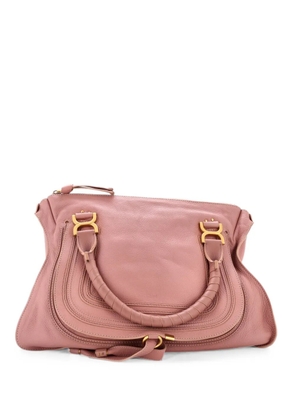 Chloé Pre-Owned Marcie Leather Large shoulder bag - Pink