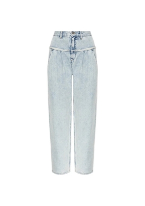 MARANT ÉTOILE Iniza frayed-trim jeans - Blue