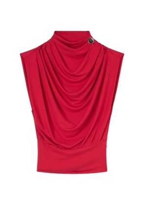 RETORI draped blouse - Red