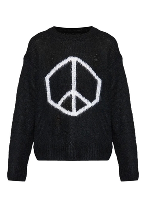 AllSaints Message graphic sweater - Black