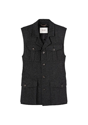 RETORI patch-pocket Saharienne vest - Black