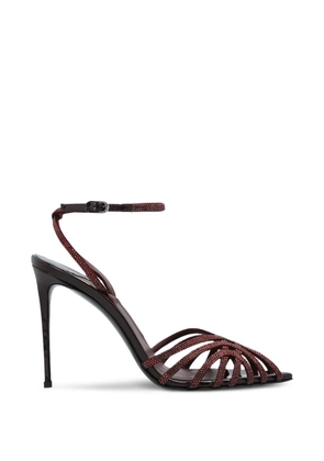 Le Silla Embrace crystal-embellished sandals - Red
