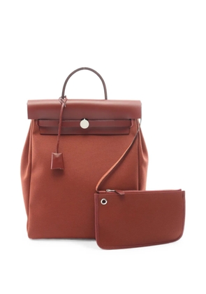 Hermès Pre-Owned 2010s Herbag Zip backpack - Brown