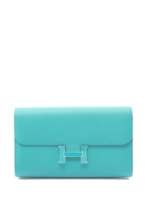 Hermès Pre-Owned 2016 Constance Bi-fold wallet - Blue