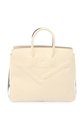 Hermès Pre-Owned 2021 25 Shadow Birkin tote bag - Neutrals