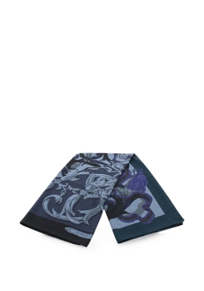Hermès Pre-Owned 2010s Le Mors à la Conétable scarf - Blue