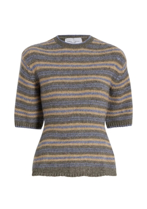 Proenza Schouler White Label Dana sweater in stripe-knit - Green