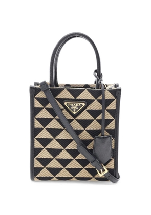 Prada Pre-Owned 2010s mini Symbole tote bag - Black