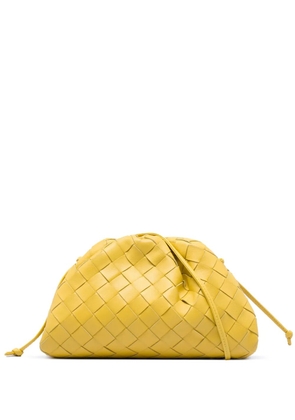 Bottega Veneta Pre-Owned 2012-2026 Nappa Intrecciato The Mini Pouch crossbody bag - Yellow