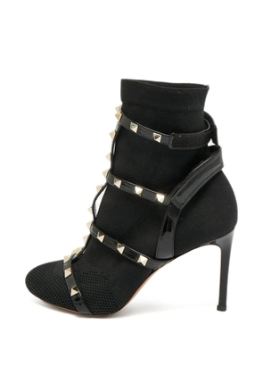 Valentino Garavani Pre-Owned Rockstud ankle boots - Black