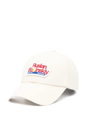 Ruslan Baginskiy Fruit Sticker cap - Neutrals