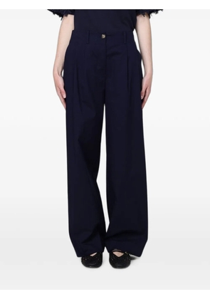 MeimeiJ pleated wide-leg trousers - Blue