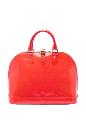 Louis Vuitton Pre-Owned 2012 Monogram Vernis Alma PM handbag - Red