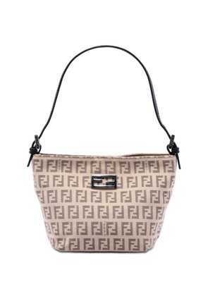 Fendi Pre-Owned 2000-2010 Zucchino Canvas handbag - Brown