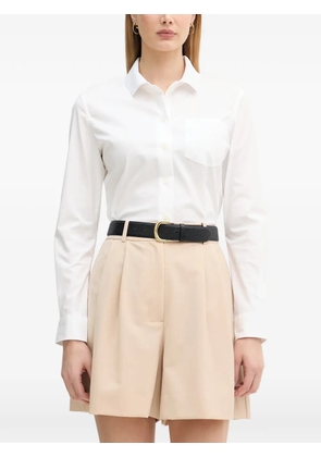 Lacoste chest-pocket shirt - White