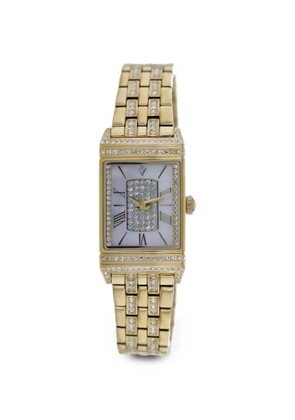 CHRISTIAN VAN SANT Amara crystal-embellished 34mm watch - Neutrals