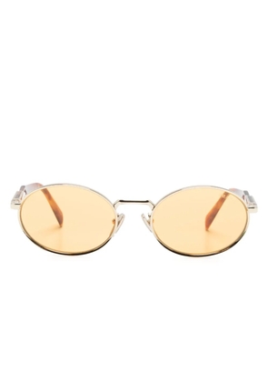 Prada Eyewear round-frame tinted sunglasses - Gold