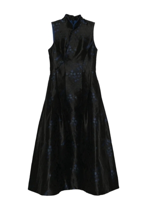 SHIATZY CHEN jacquard midi dress - Black