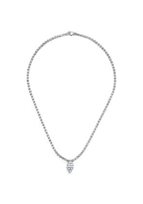 DESMOS Infinity triangle-motif necklace - Silver