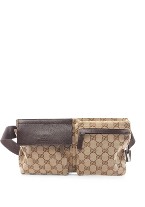 Gucci Pre-Owned 2010s GG canvas belt bag - Neutrals