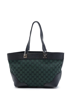 Gucci Pre-Owned 2016-2026 GG Canvas tote bag - Green