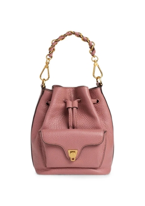 Coccinelle Beat Generation leather bucket bag - Pink