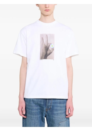 NO PROBLEMO Pill graphic-print T-shirt - White