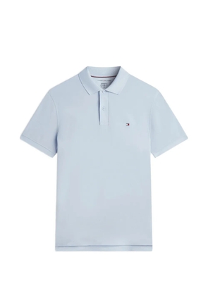 Tommy Hilfiger logo-embroidered short-sleeve polo shirt - Blue
