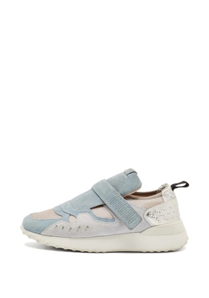 Tod's Vintage touch-strap sneakers - Blue